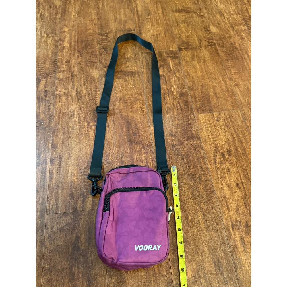Vooray Sidekick Crossbody Bag Purple Floral Small Travel Festival Shoulder Bag